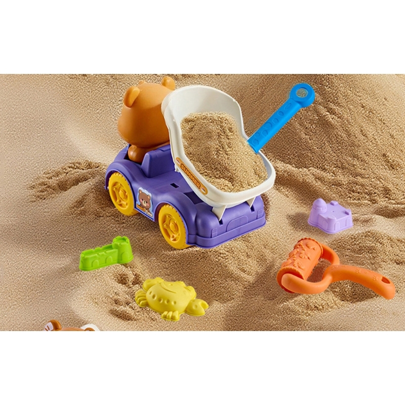 Outdoor Adventure For Kids - Parlak Renkli 1 Takım Çocuk Kum