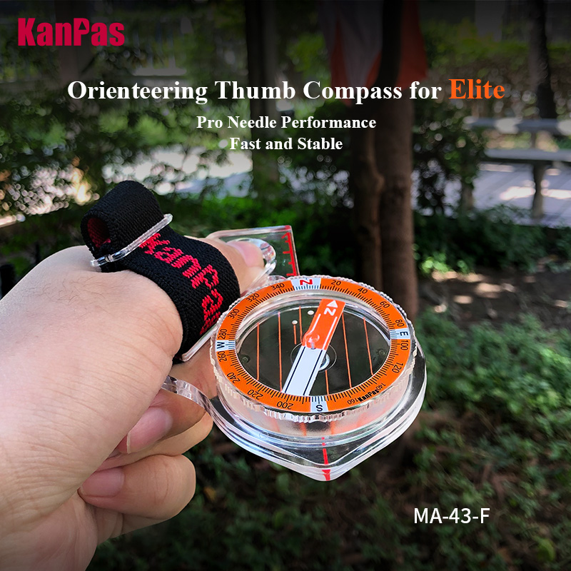 Map Compass Orienteering - Orientasyon Yarışmaları için Kanpas Elite Pusula