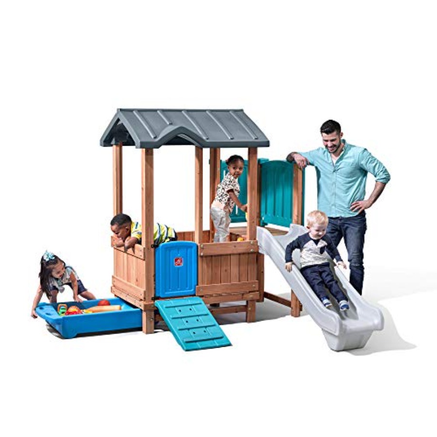 Outdoor Adventure For Kids - Ormanlık Macera Oyun Evi ve Kaydırak,